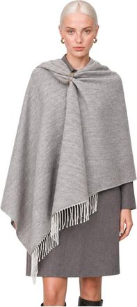 Kocca Jassen, Dames, Grijs, ONE Size, Katoen, Giobbe Cape