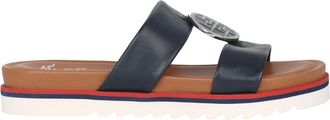 Ara Blauwe Slide Sandaal - Lichtgewicht Comfort - Dames - Sandalen - Blauw - 42 EU - Schoenen