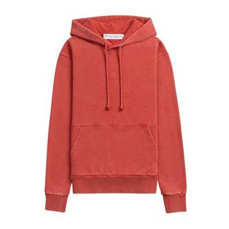 J.W.Anderson Heren, Sweatshirts & Hoodies, Rood, Maat: XS Katoen