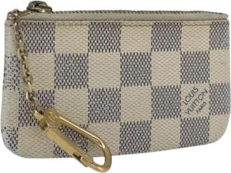 Louis Vuitton Pre-owned Vintage Canvas Portemonnee - Dames - Vintage Accessoires - Wit - ONE Size - Vintage
