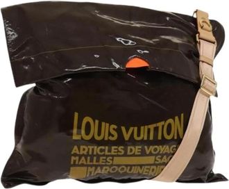 Louis Vuitton Pre-owned Cross Body Bags, female, Brown, Size: ONE SIZE Pre-owned Canvas Shoulder Bag