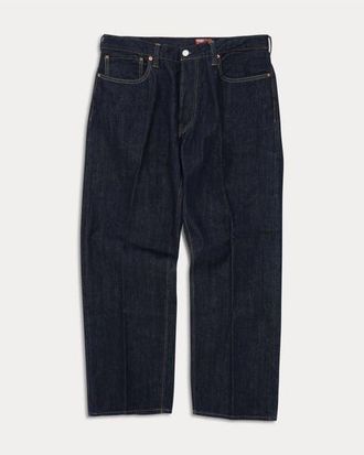 Fortela 914 Leo Japanese 33 Selvedge 5-Pocket Regular-Fit Denim Pants in Blue at Nordstrom, Size 34