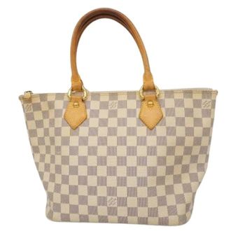 Louis Vuitton Pre-owned Handbags, female, Beige, Size: ONE SIZE Pre-owned Canvas Handbag