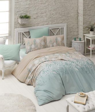 Blanc Avenue Juego de funda de edred&oacute;n 240x220 cm+ 2 FA 65x65 cm 100% algod&oacute;n