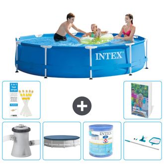 Intex Piscina Con Estructura Redonda - 305x76 Cm - 7-piezas S304