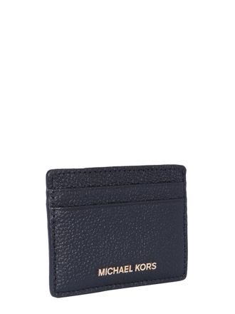 Michael Michael Kors Logo Card Case - Black