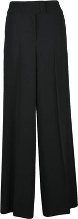 Pennyblack Wijde broek - Dames - Wijde Broeken - Zwart - L - Polyester - Broeken