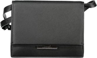 Calvin Klein Zwarte Polyethyleen Dames Handtas - Dames - Schoudertassen - Zwart - ONE Size - Tassen