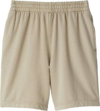 Burberry EKD Embroidered Cotton Blend Shorts, Size XX-Large
