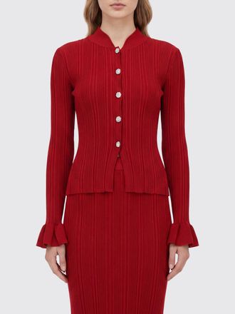 Self Portrait Sweater Woman color Red