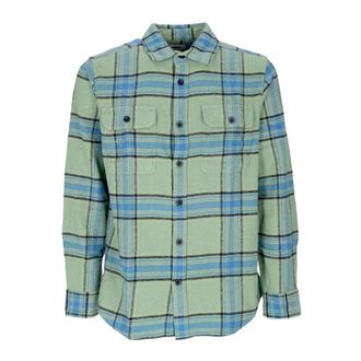 Obey Geruite Print Lange Mouwen Geweven Overhemd - Heren - Casual Overhemden - Veelkleurig - XL - Katoen - Overhemden