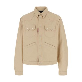 Dsquared2 Uomo, Giacche, Beige, XL, new