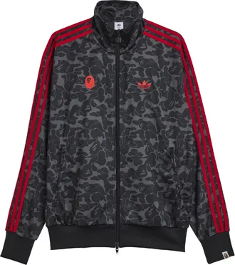 adidas Originals ADIDAS Originals Mens Bape Firebird Track Top in Black - Size X-Small