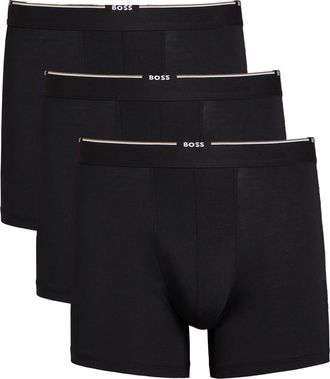 BOSS Boss Jersey Boxer Briefs - set of Three - Black - XL