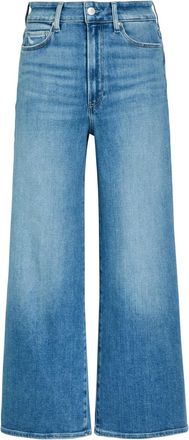 Paige Anessa Cropped Wide-leg Jeans - Light Blue - 27 (W27 / UK8-10 / S)