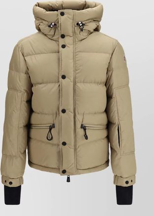 Moncler down hooded puffer ski jacket