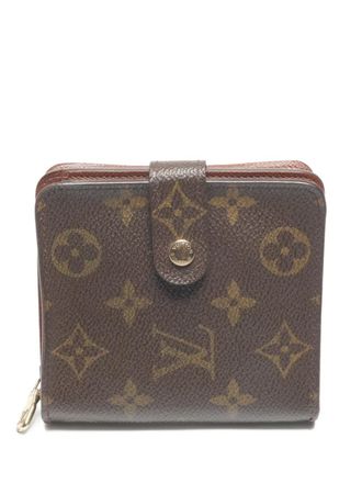 Louis Vuitton 2002 Monogram zip wallet - Brown