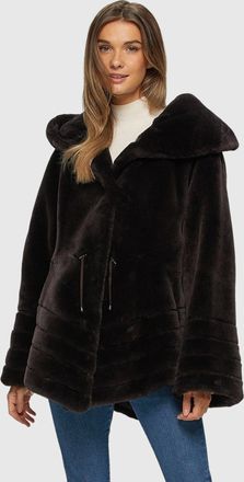 Gorski SHEARLING LAMB JACKET REVERSIBLE TO TAFFETA