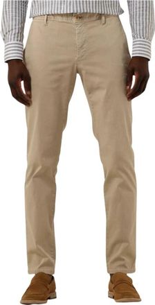 Alberto Heren Chino Broek - Zand - Heren - Chinos - Beige - W30 L34 - Broeken