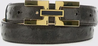 Elisabetta Franchi Cintura in pelle goffrata