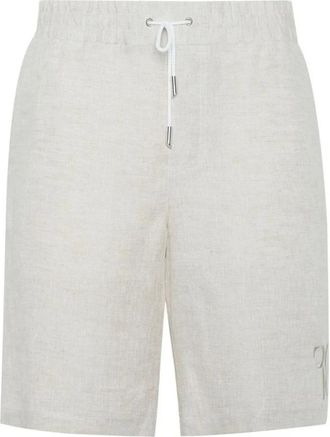 Billionaire Boys Club Heren, Korte broeken, Wit, Maat: XL Linnen