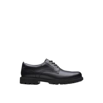 Clarks Batcombe Tie GTX Veterschoenen - Heren - Veterschoenen - Zwart - 44 1/2 EU - Leer - Schoenen