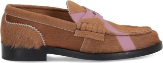 College Loafers met bandje - Bruin