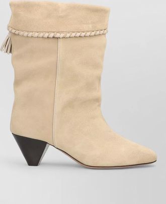 Isabel Marant suede draped boots