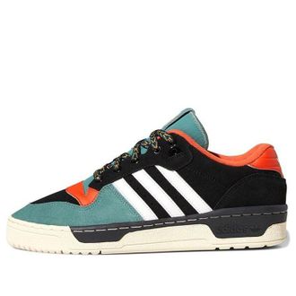 adidas Rivalry Low Green Orange Black FV4914