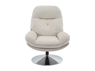 VENTE-UNIQUE.COM Sill&oacute;n cl&aacute;sico tela beige