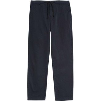 Lyle & Scott Heren Tapered Chinos (Jet Zwart)