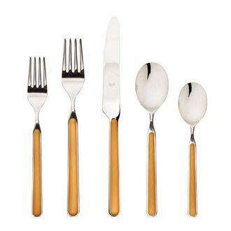 Mepra Fantasia Flatware Set - 5 Pieces in Mustard at Nordstrom