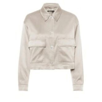 Marc Aurel Dames, Jassen, Beige, Maat: S Satijn