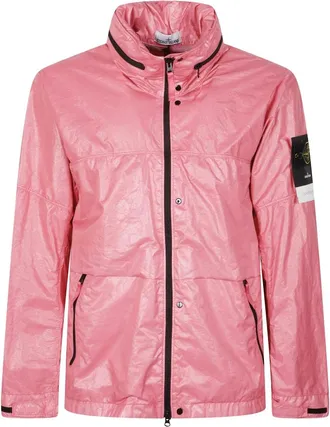 Stone Island Hombre, Chaquetas, Rojo, Talla: S