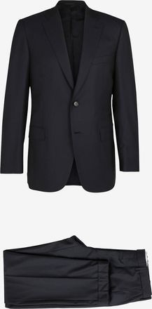 Brioni Anzug aus Woll-Twill Brunico