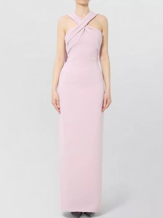 Solace London halterneck maxi dress
