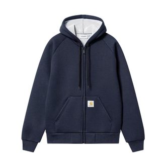 Carhartt Work in Progress Carhartt Wip, Zip-throughs, male, Blue, Size: L Carhartt WIP Sweaters