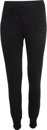 Prada Joggers con ricamo - Nero