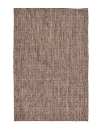 Unique Loom Outdoor Solid Machine-Made Indoor/Outdoor Rug