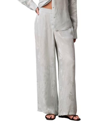 Calvin Klein Jacquard Elastic Back Pant