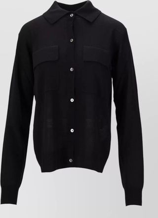 Parosh cashmere wool silk cardigan