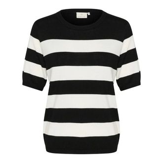 Kaffe Maglieria Girocollo - - Knitwear - Donna - Nero - S