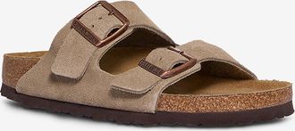 Birkenstock Flache Wildledersandalen Arizona