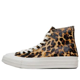 Converse x First String Chuck Taylor All Star High Pony Hair Leopard Print A16751C