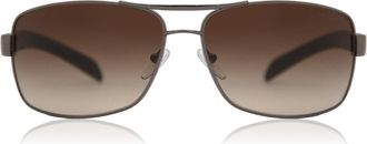 Prada PS54IS 5AV6S1 Mens Sunglasses Grey Size 65