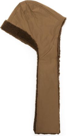 Yves Salomon ear-flap cap - women - Polyester/Lamb Fur/Polyester - One Size - Brown