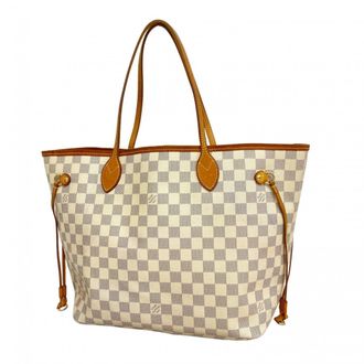 Louis Vuitton White Tote Bag (Pre-Owned)