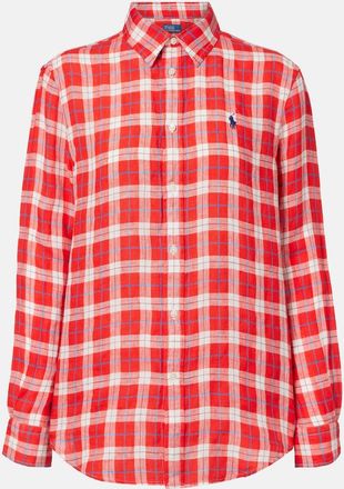 Polo Ralph Lauren Plaid linen shirt