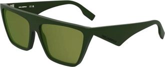 Karl Lagerfeld Kl 6186S 300 Zonnebrillen - unisex - Zonnebrillen - Groen - 60 MM - Accessoires