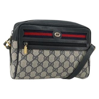 Gucci Pre-owned Shoulder Bag - Dames - Pre-owned - Veelkleurig - Maat: ONE Size Leer